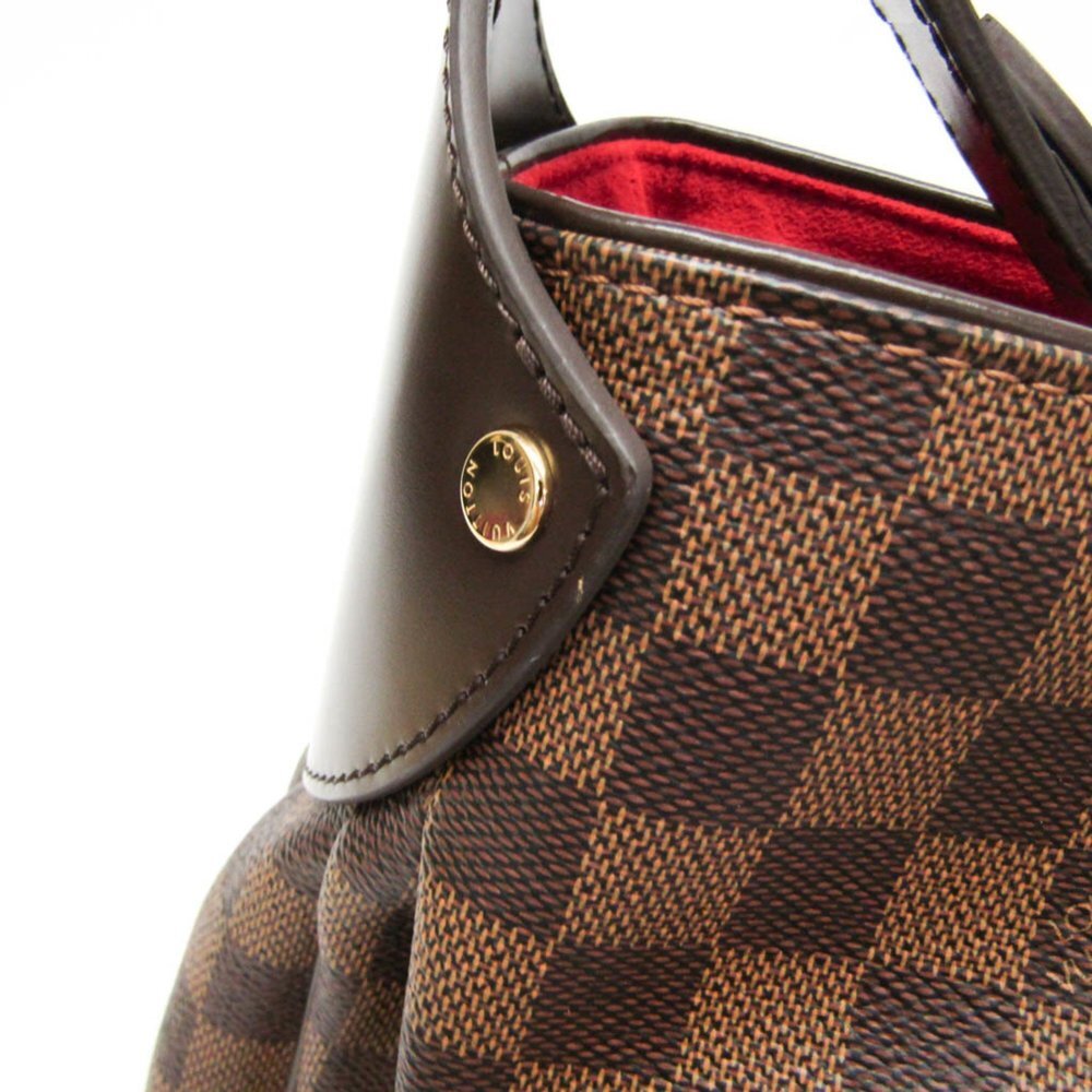 LOUIS VUITTON Authentic Brown Damier Shoulder Bag - Picture 5 of 11